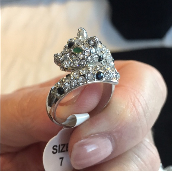Pave Panther 🐆 Ring Size 7 Brand New - Picture 3 of 8